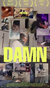 a poster for the movie damin